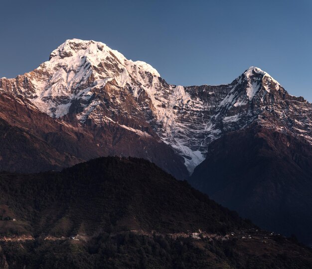 Hiunchuli Peak Climbing landscape view